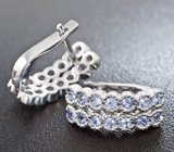 Комплект с танзанитами