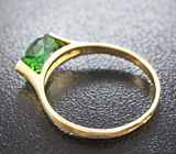 Золотое кольцо с «неоновым» турмалином 1,4 карат Золото