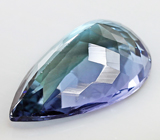 Полихромный танзанит 2,84 карат 