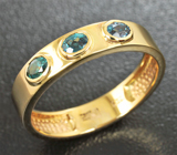 Золотое кольцо с александритами 0,39 карат Золото
