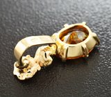 Комплект со сфенами и бриллиантами