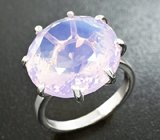 Кольцо c лавандовым аметистом