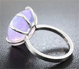 Кольцо c лавандовым аметистом