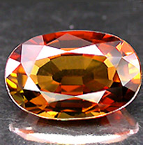 Чистейший полихромный турмалин 2,77 карат