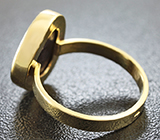 Золотое кольцо с австралийским дублет опалом 4,5 карат Золото