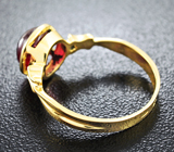 Золотое кольцо с рубином 2,65 карат Золото