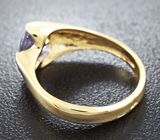 Золотое кольцо с танзанитом 1,05 карат Золото