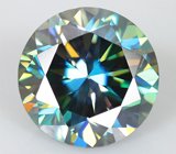 Кольцо с муассанитом