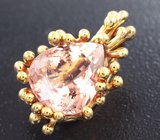 Серебряный кулон с турмалином