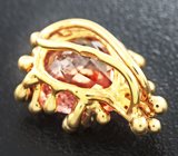 Серебряный кулон с турмалином