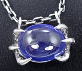 Комплект с синими сапфирами