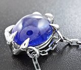 Комплект с синими сапфирами