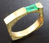 Золотое кольцо с изумрудом 0,34 карат Золото