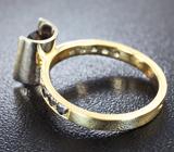 Золотое кольцо с изменяющими цвет гранатами 2,45 карат Золото
