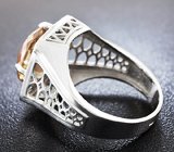 Кольцо с солнечным камнем