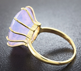 Золотое кольцо с лавандовым аметистом 14,18 карат Золото