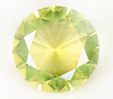 Топовая огранка! Желтый опал 3,07 карат 