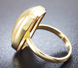 Золотое кольцо с рутиловым кварцем 14,85 карат Золото