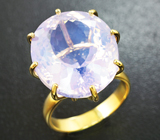Золотое кольцо с лавандовым аметистом 16,18 карат Золото