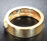 Золотое кольцо с александритами 0,71 карат Золото