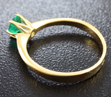 Золотое кольцо с изумрудом 0,35 карат Золото