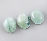 Набор из 3 бериллов 13,19 карат 