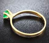 Золотое кольцо с изумрудом 0,37 карат Золото