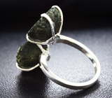 Серебряное кольцо с друзами агата Серебро 925
