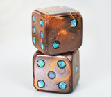 Australian boulder opal (Пара костей из австралийского болдер опала) 104 карат 