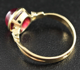 Кольцо с рубином Золото