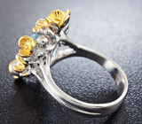 Серебряное кольцо с аквамарином Серебро 925