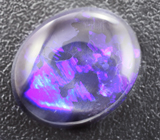 Australian solid black opal (Австралийский черный опал) 10,57 карат
