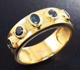 Золотое кольцо с александритами 1,16 карат Золото