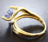 Золотое кольцо с танзанитом Золото