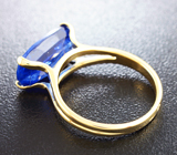 Золотое кольцо с крупным кианитом 7,15 карат Золото