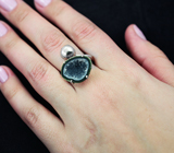 Серебряное кольцо с друзой агата Серебро 925