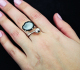 Серебряное кольцо с друзой агата Серебро 925