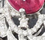 Изысканное серебряное кольцо с сапфиром Серебро 925