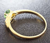 Золотое кольцо с демантоидом гранатом 0,49 карат Золото