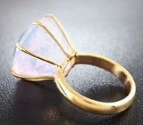 Кольцо c лавандовым аметистом эффектной огранки