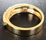 Золотое кольцо с александритами 0,87 карат Золото