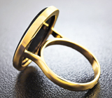 Золотое кольцо с опаловой камеей 6,65 карат Золото