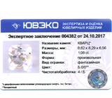 Quartz with petroleum (Кварц с углеводородами) 1,08 карат Не указан
