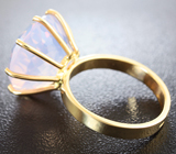 Золотое кольцо с лавандовым аметистом 12,82 карат Золото