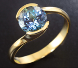 Золотое кольцо с полихромным танзанитом 1,6 карат Золото