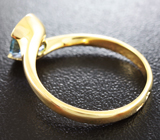 Золотое кольцо с полихромным танзанитом 1,6 карат Золото