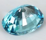 Голубой циркон 5,85 карат