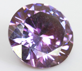 Сиренево-розовый муассанит 1,02 карат 