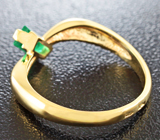 Золотое кольцо с изумрудом 0,53 карат Золото