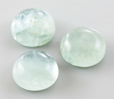 Набор из 3 бериллов 6,18 карат 